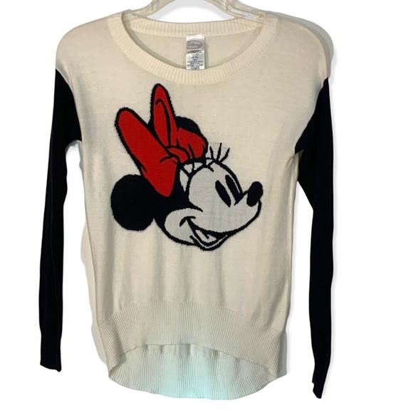 Disney Minnie Mouse sweater crew neck size small - Picture 1 of 7